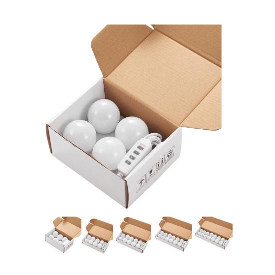 1 Set Eye-catching Mirror Light Self-adhesive Uniform Light Protect Eye DIY LED Vanity Mirror Light