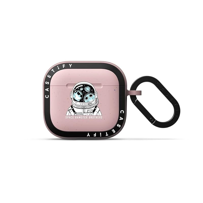 

CASETiFY bounce case AirPods 4 - SPACE primrose pink