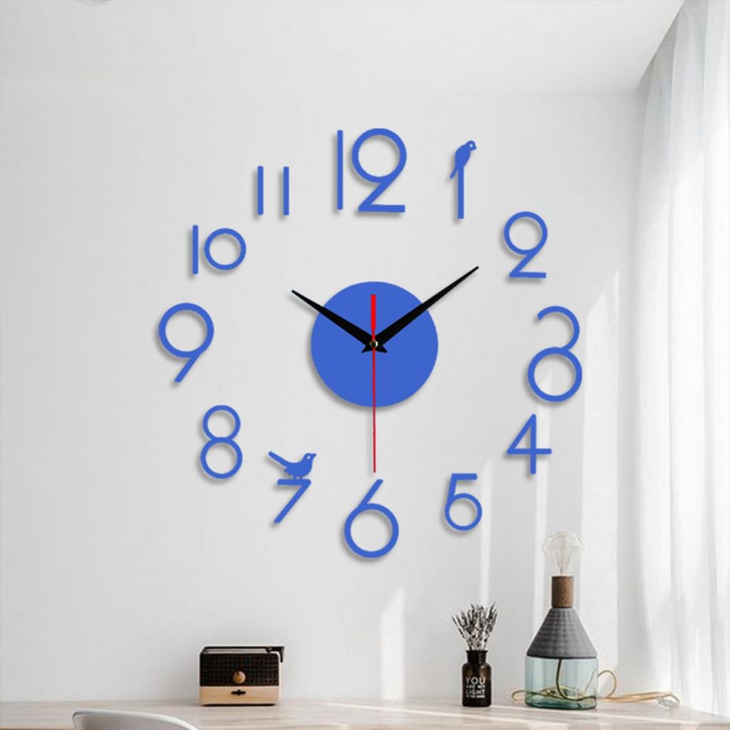 Without Batteries Wall Clock 1pc 3.5\" Hour Hand 3D 60cm Diameter