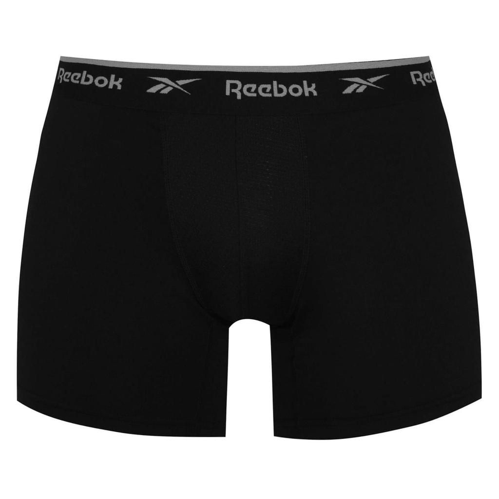 Reebok Mens Logo Boxer Shorts (Pack of 3)