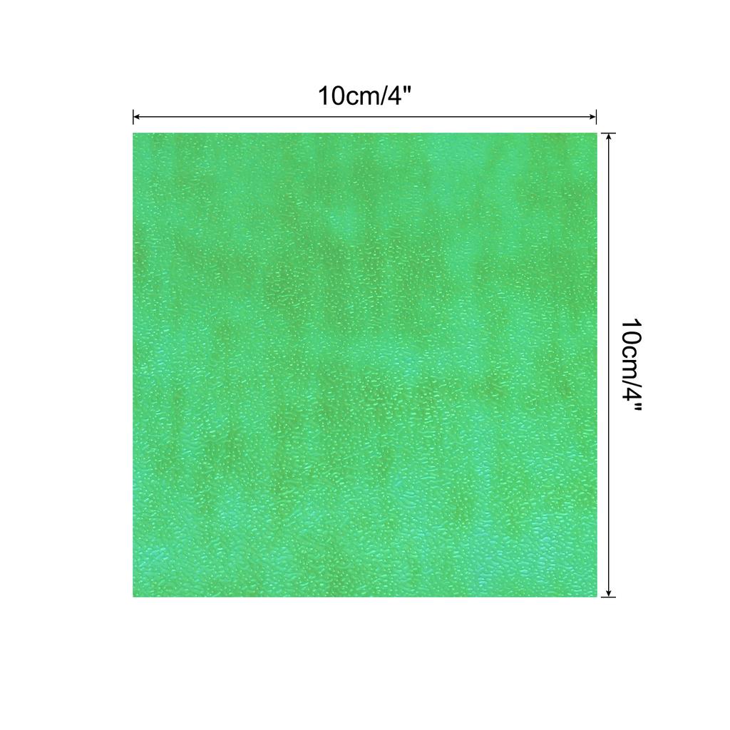 50 Sheet Glitter Origami Paper 4x4/6x6 Inch Shiny Sparkly Square Folding Paper 10x10cm Iridescent Paper for DIY Art, Craft Decor