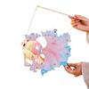 2026 DIY Handmade Chinese Goldfish Flower Lantern for Kids - Ancient Style Luminous Koi for New Year & Lantern Festival
