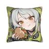 Decorative Pillow Covers Zenless Zone Zero Stuff Seater  Throw Pillow Case Cover Square Multiple Sizes