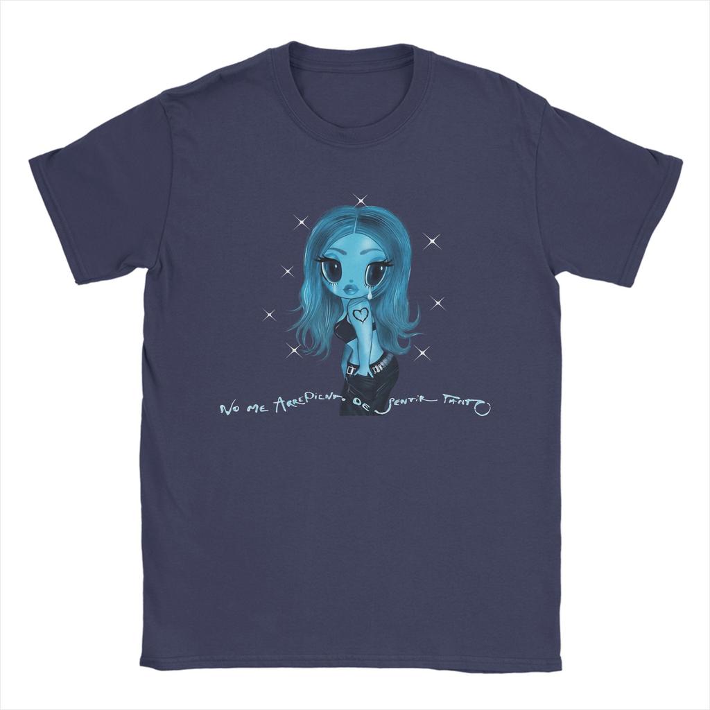 Karol G New Album Retro T Shirts Unisexs Cotton Unique Tshirt Round Collar Tee Shirt Short Sleeve Clothing Summer