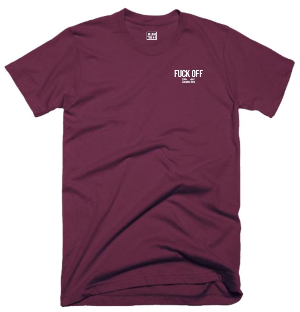 Fk Off Sorry Good Morning T Shirt Small Casualwear Rude Offensive Fun Gift Top