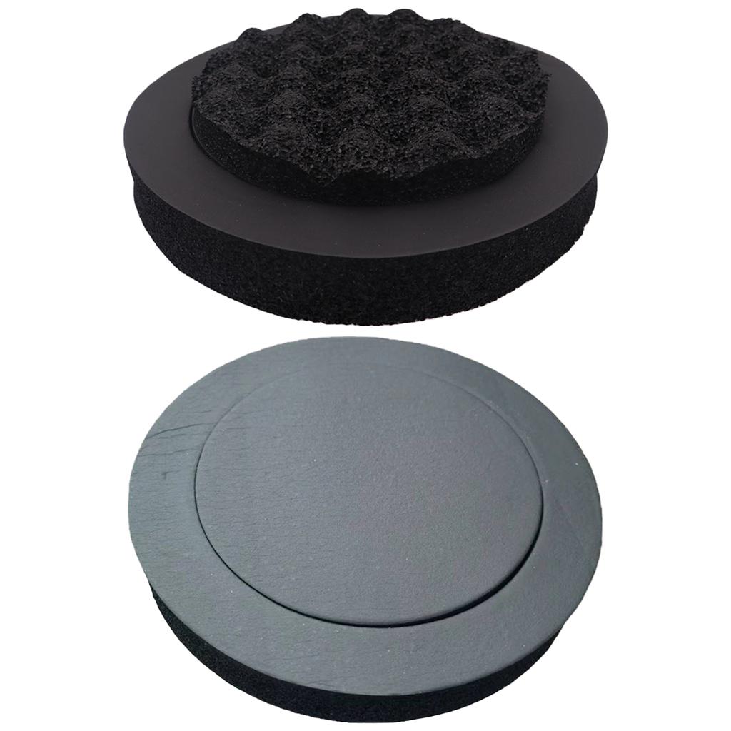 Bass Blocker for Speaker Soundproof Sponge Speaker Baffle 6.5" Speaker Enhancer Car Door Speaker Fast Rings