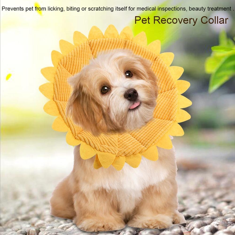 Soft Foam et Recovery Collar Adjustable Fit Anti-Lick Neck Ring  Grooming Period Use