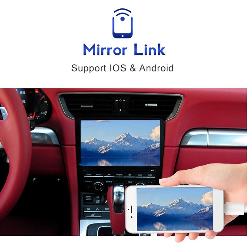 Wireless Carplay Android Auto Decoder for Porsche 911 Panamera Cayenne Boxster Cayman Macan 2011-2015 with PCM3.1 System