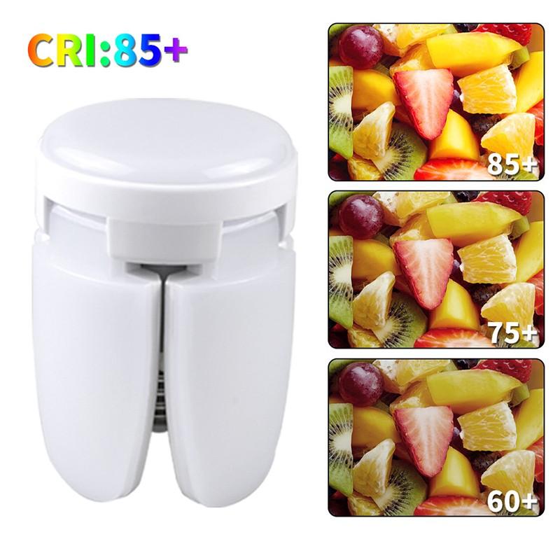 E27 Foldable Light Non Stroboscopic Energy-Saving Light Bulbs For Household Garages Ceiling Chandelier
