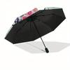 1pc Bunny Teacup Themed High-quality Umbrella,Automatic Opening and Closing Umbrella,Multi-functional Umbrella G0811193