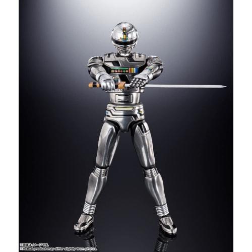 TAMASHII NATIONS Chogokin Space Sheriff Gavan & Cyberian Approx. 100mm & 140mm Die-cast & ABS Painted Movable Figures