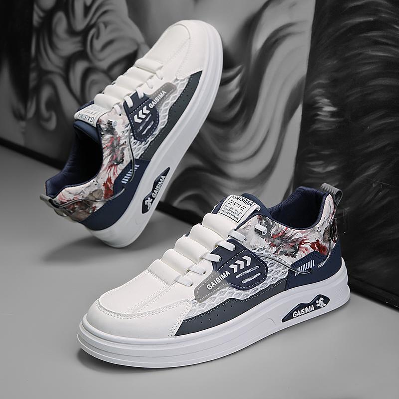 New Men's Fashion Casual Shoes Boys Students Trending Soft Sole Comfortable Sneakers Male Classic Breathable Gym Shoes