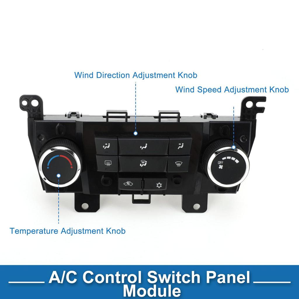 Chevrolet Air Conditioning Control Switch Panel Button 95017054