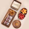 Morona Walnut Square Serving Bowl