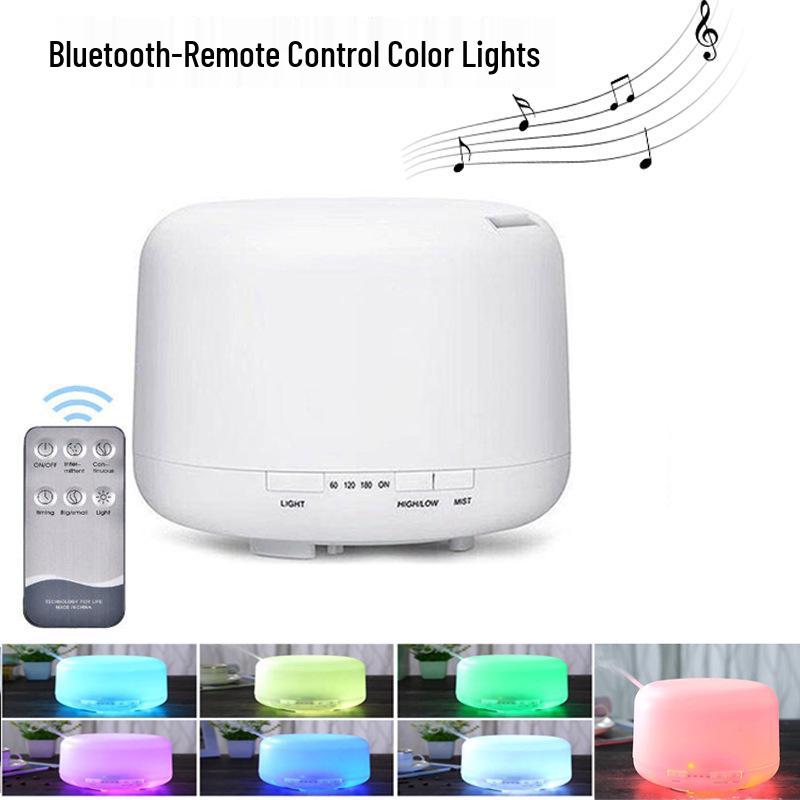 "MUJI Ultrasonic Humidifier: 500ml Aromatherapy, USB-Powered, High Fog Capacity Home Appliance"