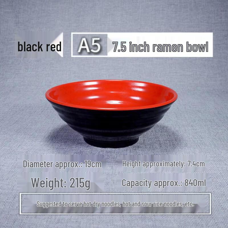Commercial Grade Melamine Noodle Soup Bowl