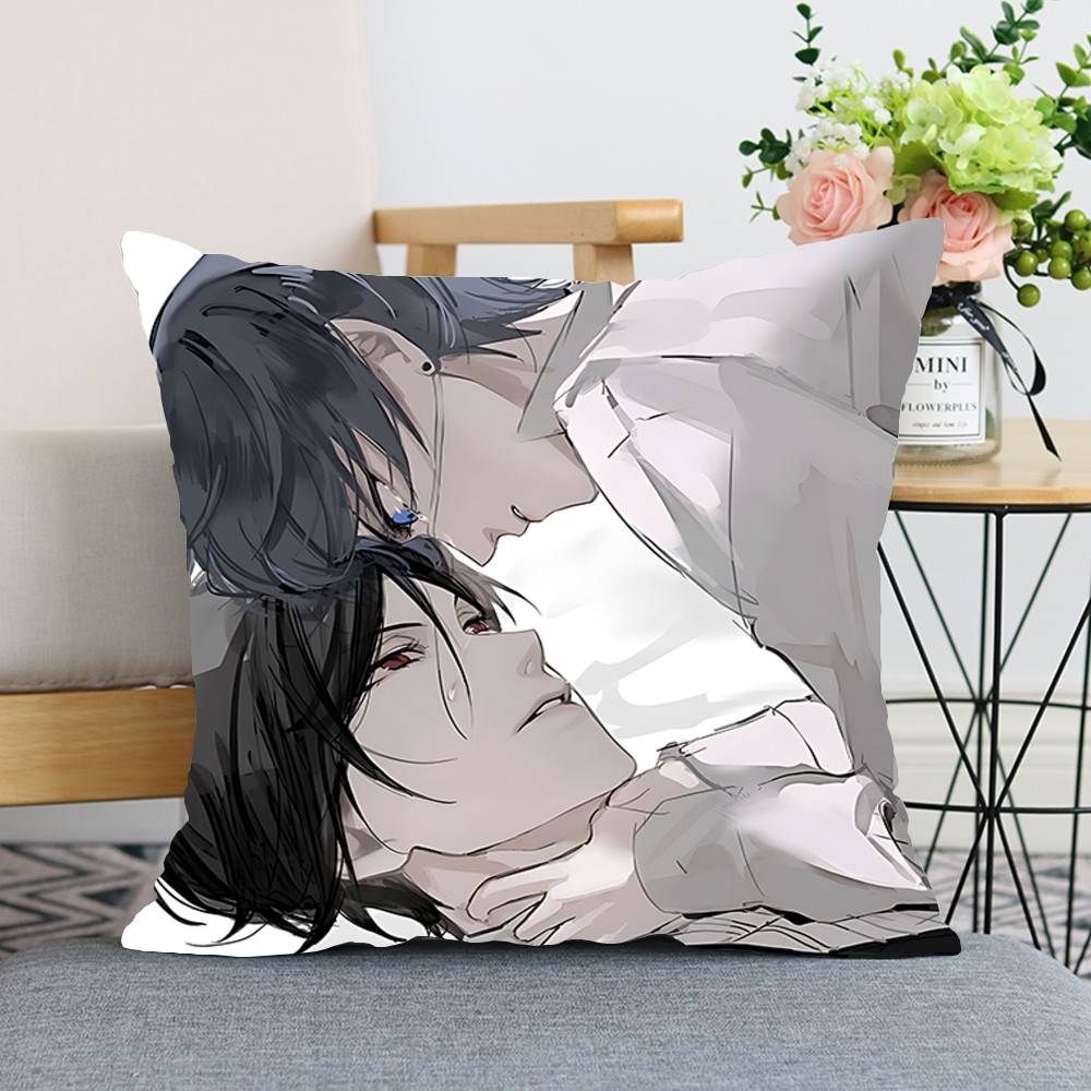 Amine BBlack Butler Throw Pillow Covers Pattern Cushion Cover Suitable For Sofa Bedroom Car Pillow Cover