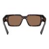 Prada Logo Acetate Rectangular Sunglasses Men Sunglasses Tortoise PRB17S17N06B