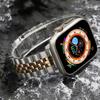 Cinturino in Metallo per Apple Watch Ultra 2/1 Band 49mm 10 9 8 7 46mm 42mm 45mm 41mm Braccialetto in Acciaio Inossidabile IWatch 6 5 4 SE 40mm 44mm
