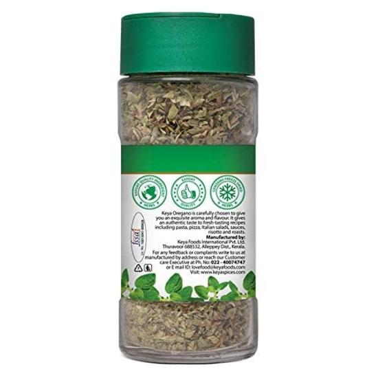 Keya Oregano,Pure Herb Sprinkler 15gm, Rosemary Herbs 17gm, Pack 2