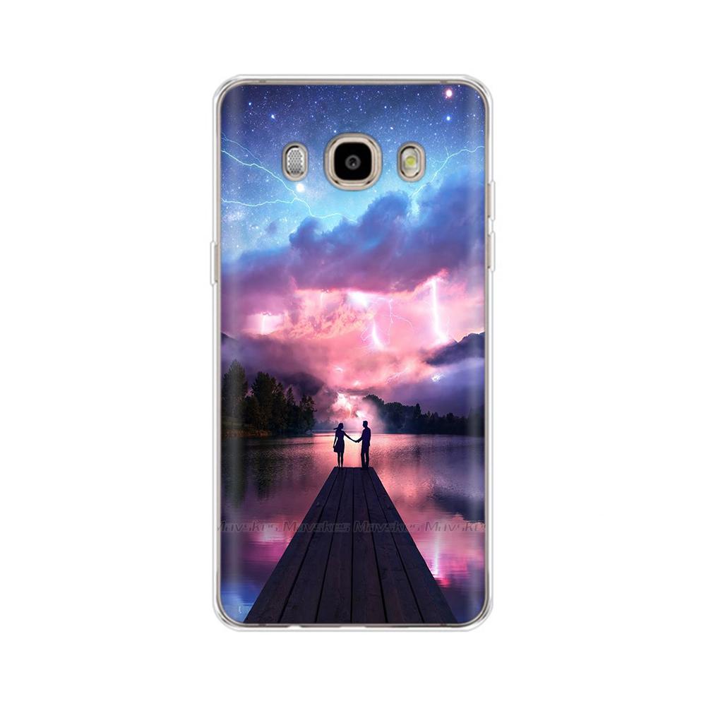 For Samsung Galaxy J5 2016 Case J510 J510F/ds J510FN Cover Fashion Daisy Soft Protective Covers For Samsung J5 2016 Fundas Coque