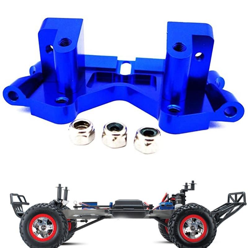 Alloy Front Suspension Arm Mount Bulkhead Replacement for Rc Hobby Model Car For 1/10