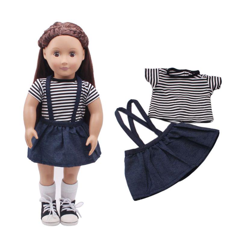 Buy Cute Dress Up 18in Baby Changing Clothes Shirt Skirt Kids DIY Doll