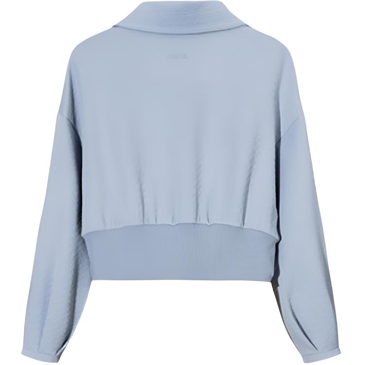Anta Training Series Sports Casual Simple Solid Color Loose Fit Comfortable Zipper Versatile Warm Long Sleeve Windbreaker Women Outerwear 962537702-6