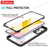 For Xiaomi12 360 Full Body Case Shelluxe For Xiaomi Mi 12 12X 12T 11 11T Mi11 Lite Mi11T Pro Silicone Double Sided Phone Cover