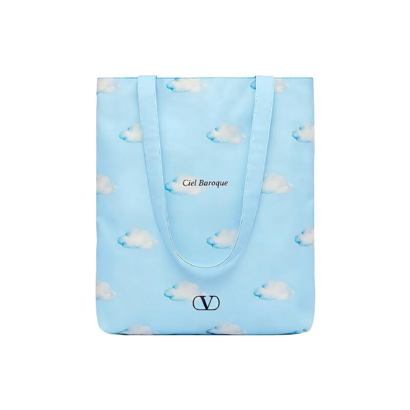 Valentino Cloud Trendy Fashion Practical Minimalist Versatile Canvas Shoulder Bag Women bags Light-Blue 6977893005978 Light Cyan 7890₽