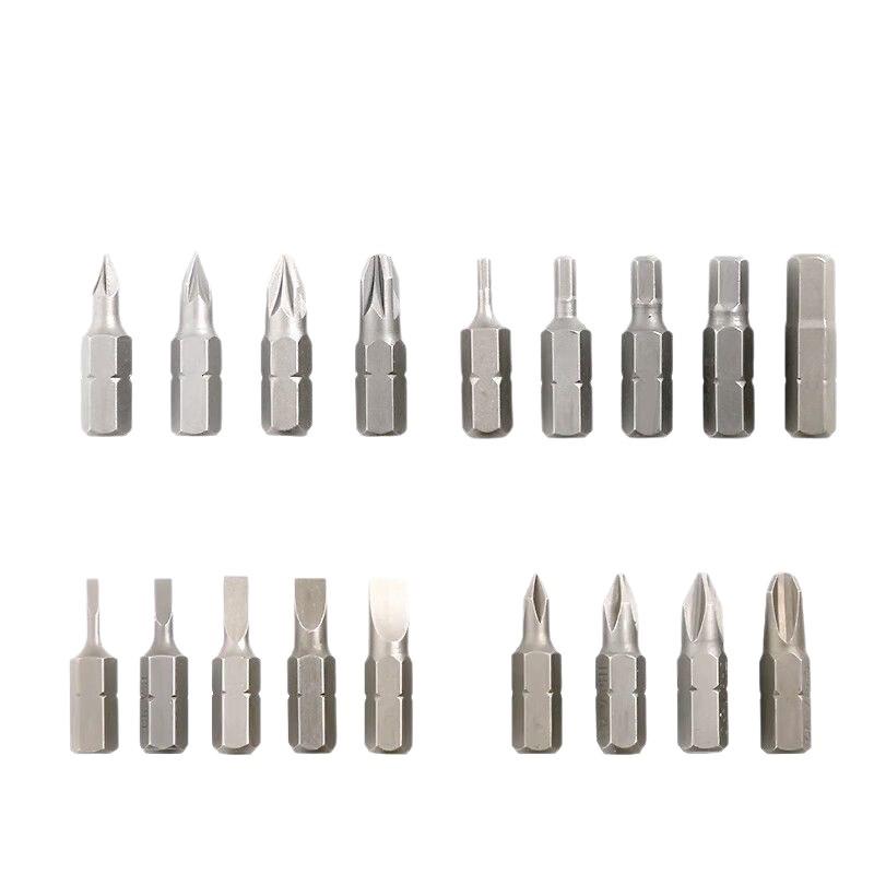 Jieli Electric Screwdriver Bit Set - Slotted & Phillips Heads