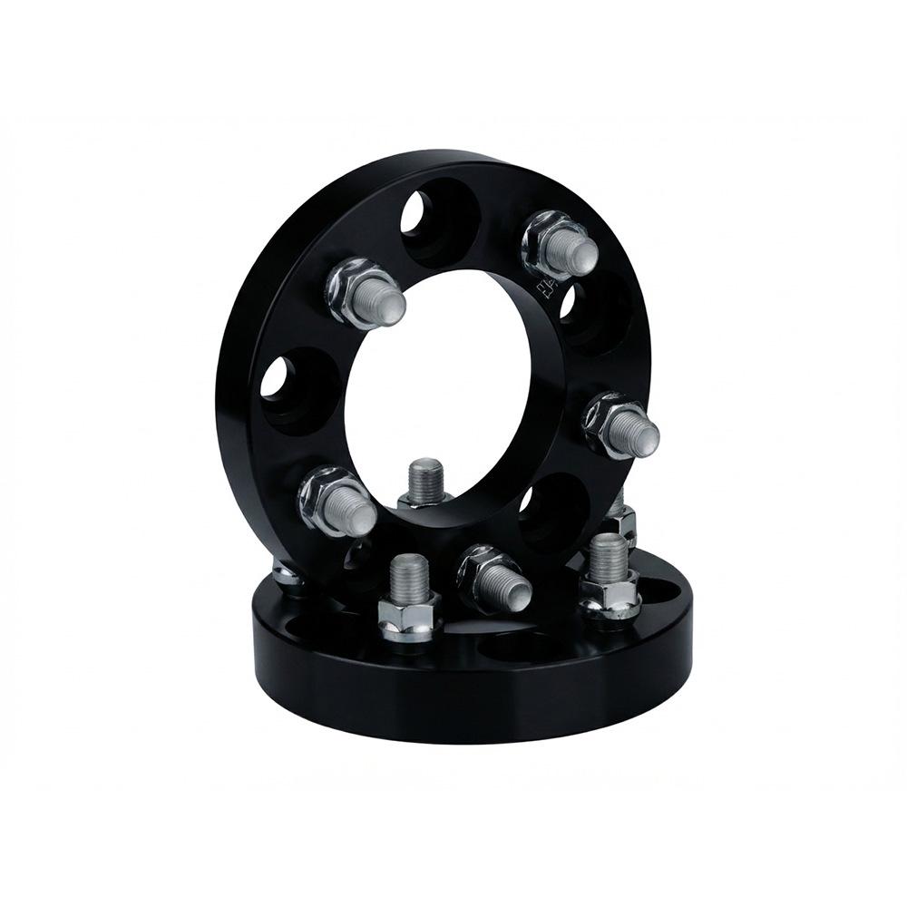 

Forged Aluminum 6061 Flange Plate 5x114.3x82.5 for Ford Mustang/Explorer 12X1.5 чёрный