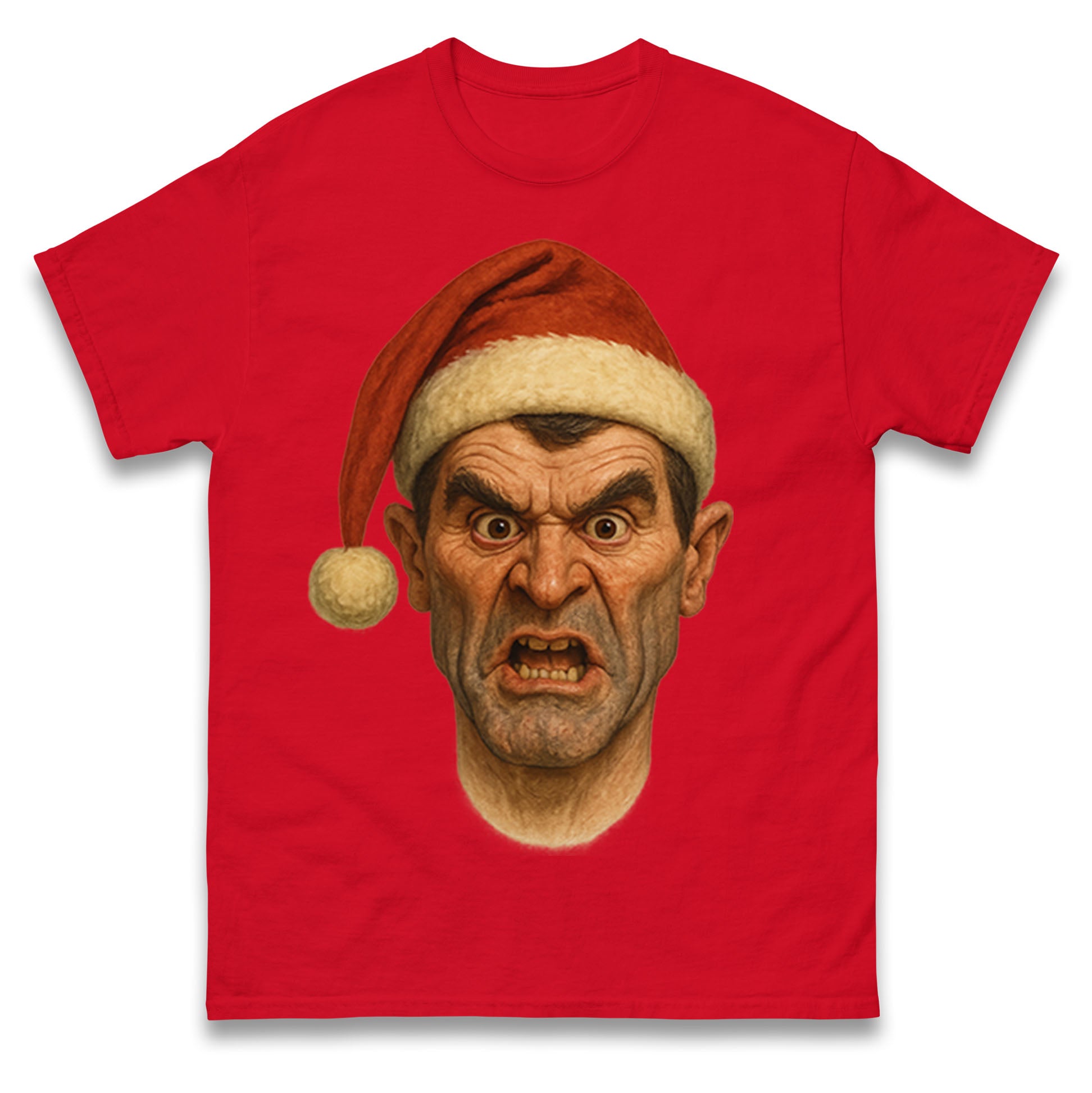 Roy Keane Spitting Image Christmas T Shirt Tshirt Mens Womens Unisex Tops Tees S