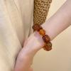 Acrylic Irregular Square Round Beaded Bracelet for Women Simple Korean Hand Accessories