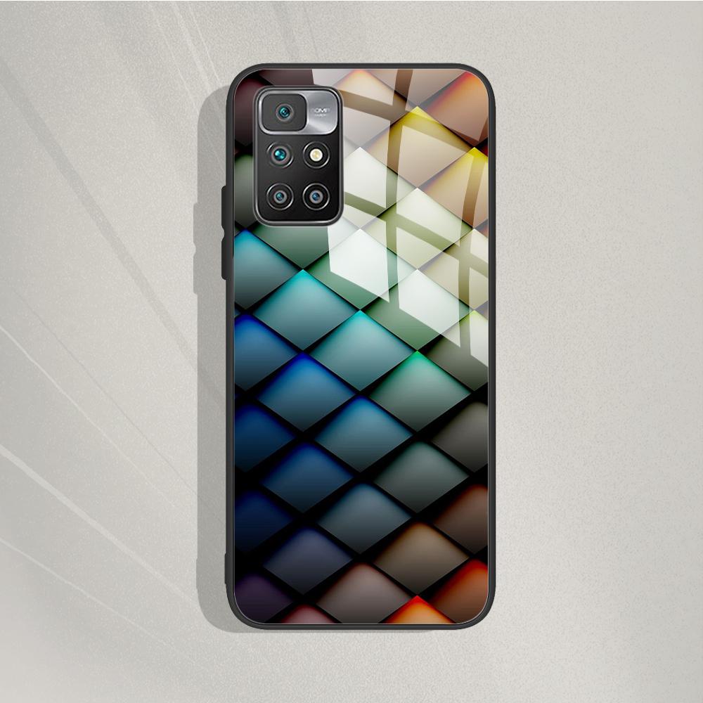 For Xiaomi Poco M4 Pro Case 5G Poco M4 Pro 4G Cool Tempered Glass Cover Phone Case For Poco X4 Pro 5G Bumper Protective Capa