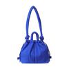 Dual-purpose Nylon Padded Tote Bag Solid Color Drawstring Backpack Casual Drawstring Tote Bag  Work