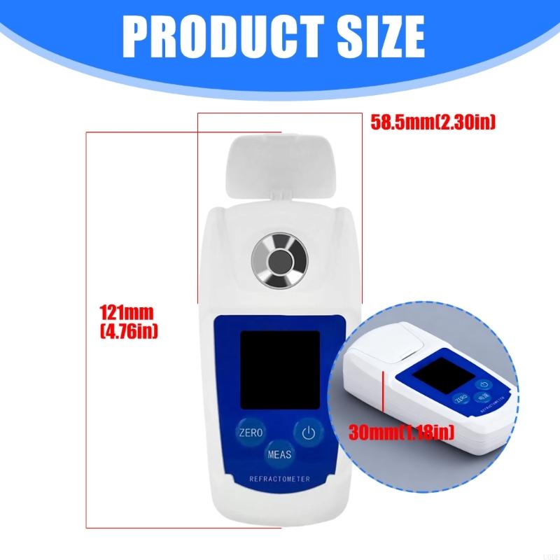 Digital Urea Fluid Tester Featuring Heat Adjustment Digital Refractometer