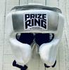 PRIZE RING Headgear L Size "Pro-training" White/Silver