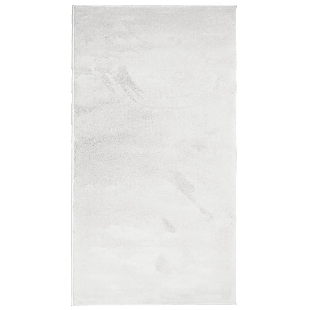 Oviedo Short Pile Rug Gray 60 X 110 Cm
