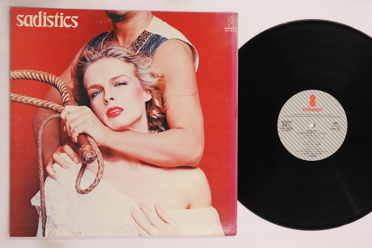 

LP Record SADISTICS - Sadistics VIH6003 INVITATION 1977 Japan Japanese Pop/Rock Used