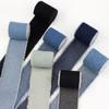 Hairclip Bows Denim Ribbon 2Yards Handmade Fringe Silk Ribbon Jeans Cloth Fabric  Bridal Bouquets