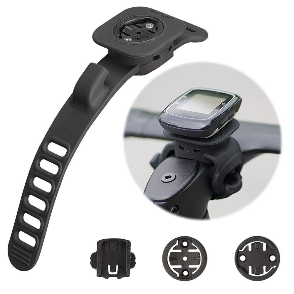 Silicone Bicycle Computer Mount Non-slip Bicycle Handlebar Computer Mount Multi-Function Bike Computer Stand Cycling Accessories