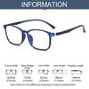 Anti-Blaulicht-Lesebrille für Männer und Frauen, Urltra-Licht-Augenschutz, bequeme Brille, optische Brille