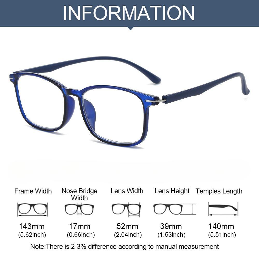 Anti-Blaulicht-Lesebrille für Männer und Frauen, Urltra-Licht-Augenschutz, bequeme Brille, optische Brille