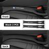 Hub Caps 2pcs Two-color Patchwork Suede Material Car Seat Gap Filler For Volkswagen VW Golf 4 5 6 7 Polo Jetta Sagitar Magotan P