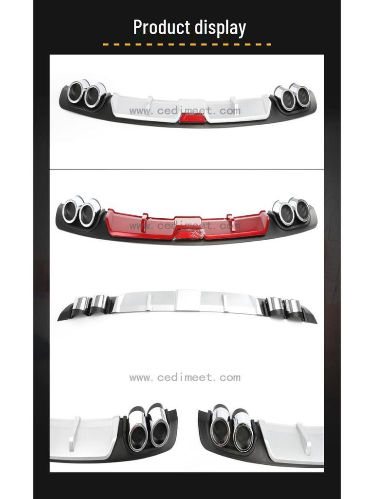 Universal Rear Lip Spoiler for Corolla and Civic - Car Accessory Modification
