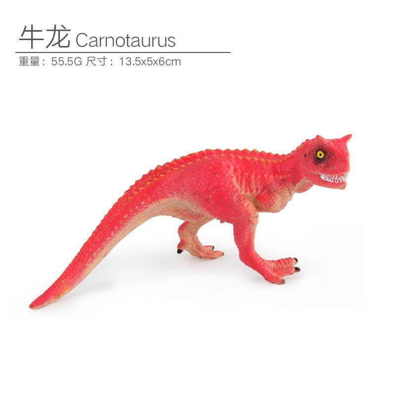 Source Factory Jurassic Animal Model Solid Static Dinosaur Ornament, Tyrannosaurus Velociraptor Forest Toy