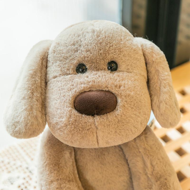 New Tie-dye Cute Dog Plush Toy Puppy Dog Doll for Children To Send Pillows for Holiday Gifts