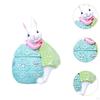 Bunny Figurine for Easter Celebration, Resin Tabletop Decoration Home And Office