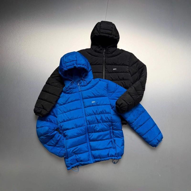 Vintage Hooded Puffer Jacket Couples Winter Loose Fit Thick Cotton Coat